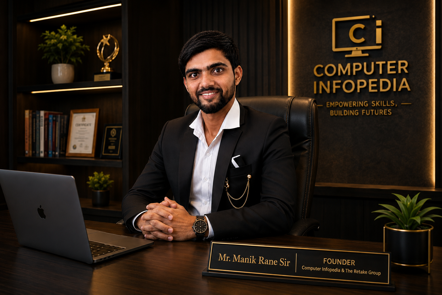 Mr. Manik Rane Sir - Director & Founder, Computer Infopedia