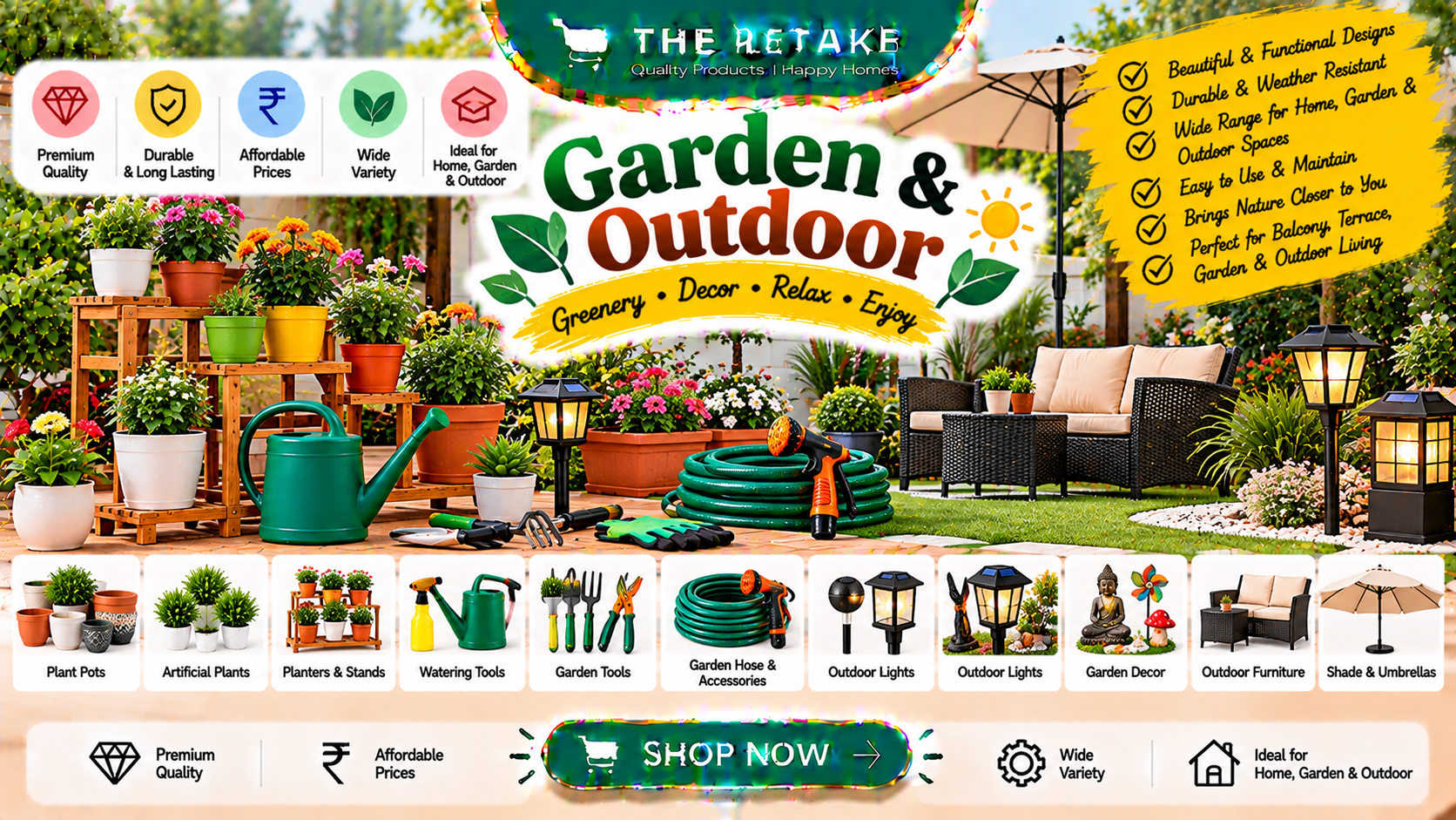 Garden and Outdoor