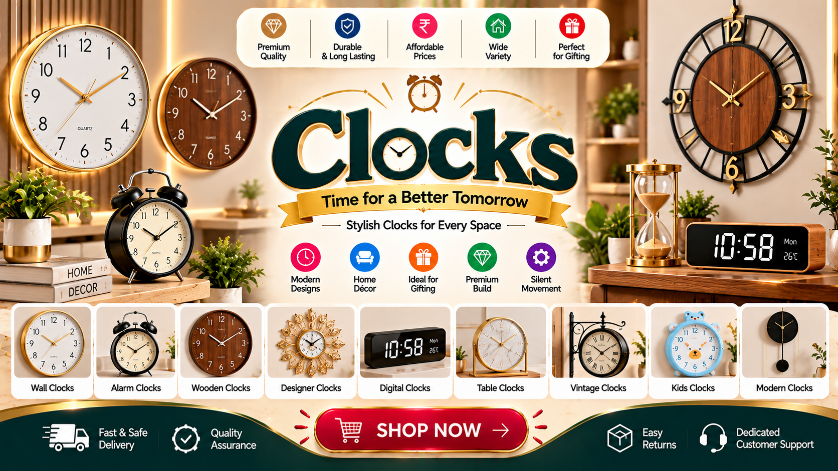 Clocks