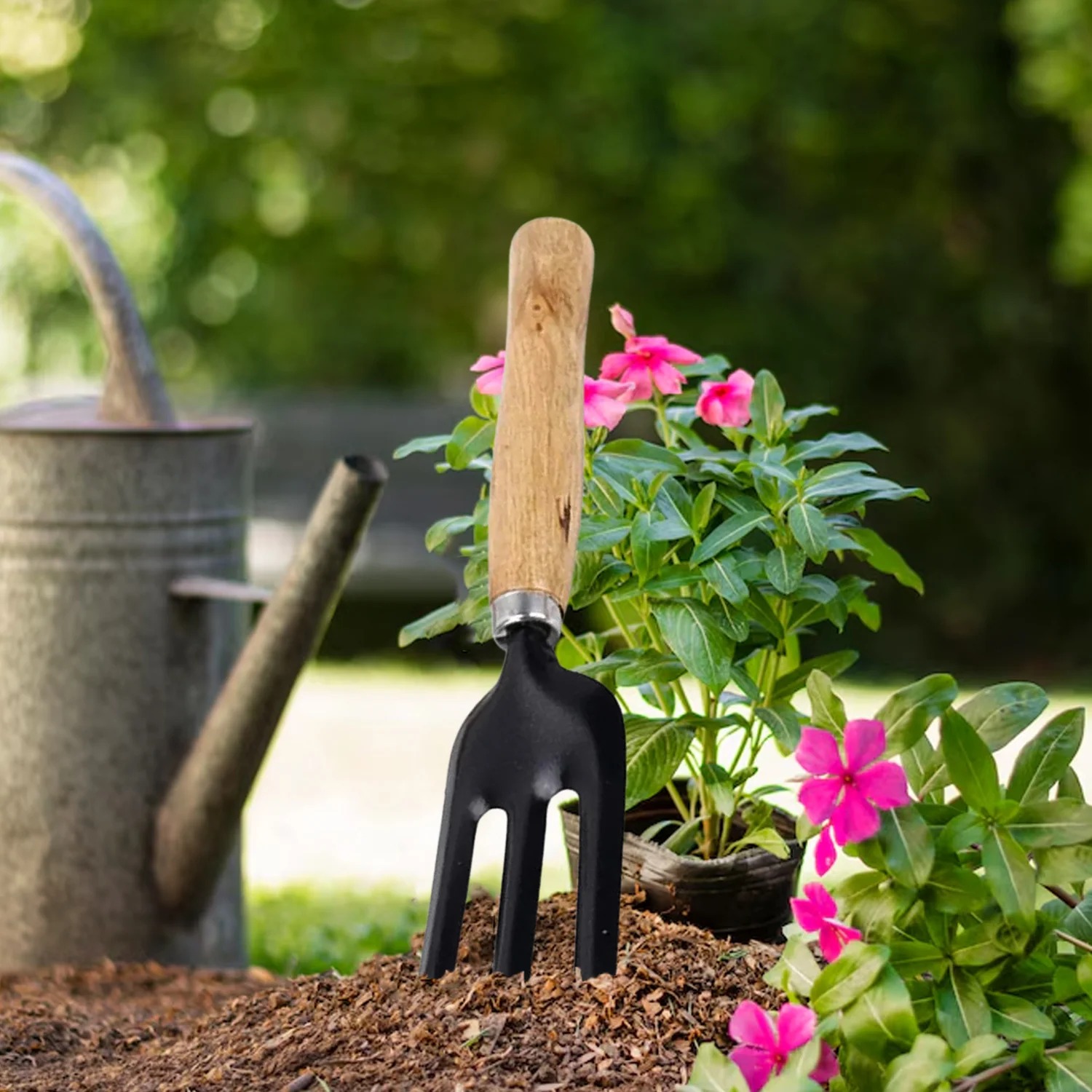 Hand Weeding Fork – Durable Steel Garden Tool | Grow Garden Tools