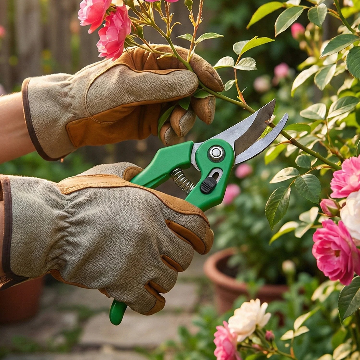 Garden Shears – Sharp Stainless Steel Bypass Pruners | Cisora