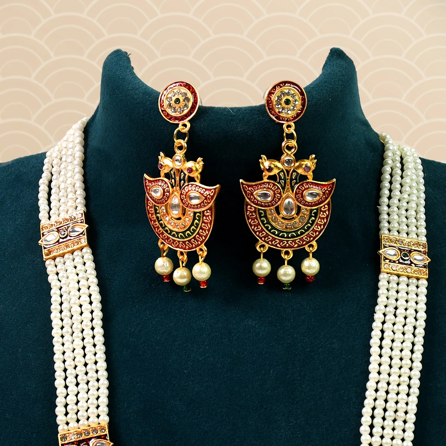 Rani Moti Har – Elegant Pearl Necklace | BW